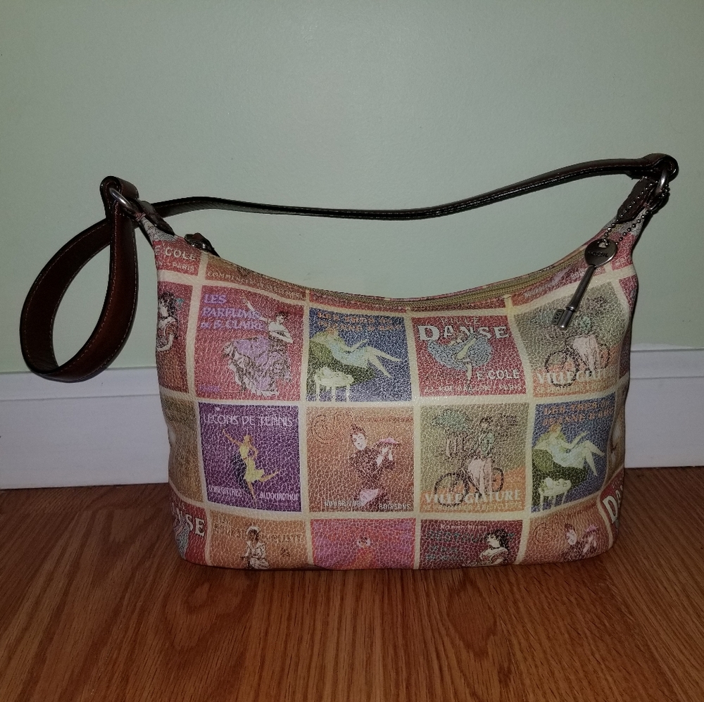 Fossil 1954 Vintage Advertisement Bag 75082